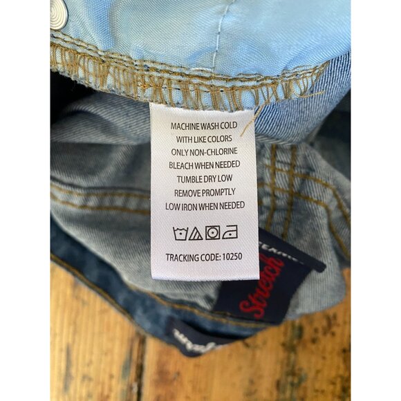 Phat Farm Mens Stretch Denim Jeans Skinny Fit 32x32 Medium Wash Blue - Picture 6 of 8